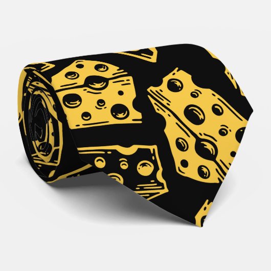 チーズ愛好家 ネクタイ (ロール)