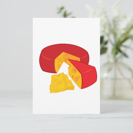 チーズ招待状 招待状 (スタンド正面)