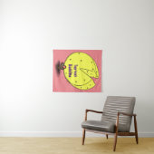 チーズ漫画イラストレーション付き可愛いマウス タペストリー (インサイチュ(横))