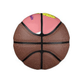 チーズ漫画イラストレーション付き可愛いマウス ミニバスケットボール (右)