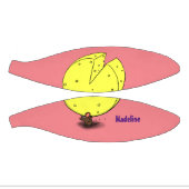 チーズ漫画イラストレーション付き可愛いマウス ミニバスケットボール (パネル)