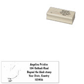 チーズ漫画イラストレーション付き可愛いマウス ラバースタンプ (押印)