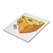 チーズ漫画イラストレーション タイル (側面)