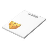 チーズ漫画イラストレーション ノートパッド (回転)