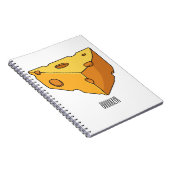 チーズ漫画イラストレーション ノートブック (右側)