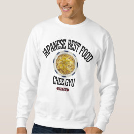 チーズ牛丼（ビンテージ風） スウェットシャツ