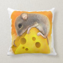 チーズ現実的な絵画のマウス クッション