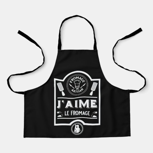 チーズ生産者 エプロン (正面)