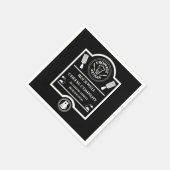 チーズ生産者 スタンダードカクテルナプキン (角)