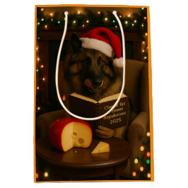 チーズ税のクリスマスギフトバッグ - Tervuren ミディアムペーパーバッグ