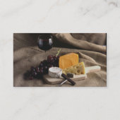 チーズ製造者の名刺 名刺 (裏面)