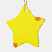 チーズ黄色 セラミックオーナメント (左)