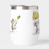 チーズ（オリーブ付き）のワインタンブラーを持ち込む (右面)