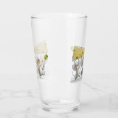 チーズ（オリーブ付き）グラス入れ タンブラーグラス (左)