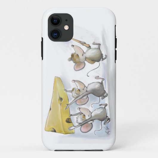 チーズ（オリーブ付き）iPhone6 ケースの取り込み Case-Mate iPhoneケース (裏面)