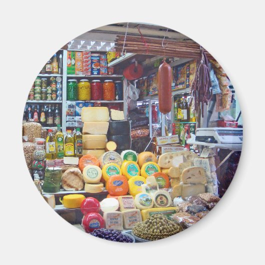 チーズ、オリーブ、ナッツ マグネット (正面)