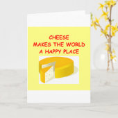 チーズ カード (黄色い花)