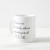 チーズ コーヒーマグカップ (正面左)