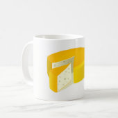 チーズ コーヒーマグカップ (正面左)