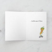 チーズ＆ペッパー 父の日 カード (内部)