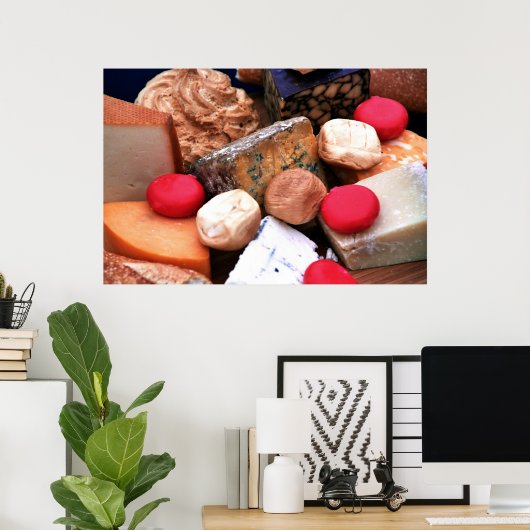 チーズ ポスター (ホームオフィス)