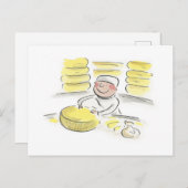 チーズ ポストカード (正面/裏面)