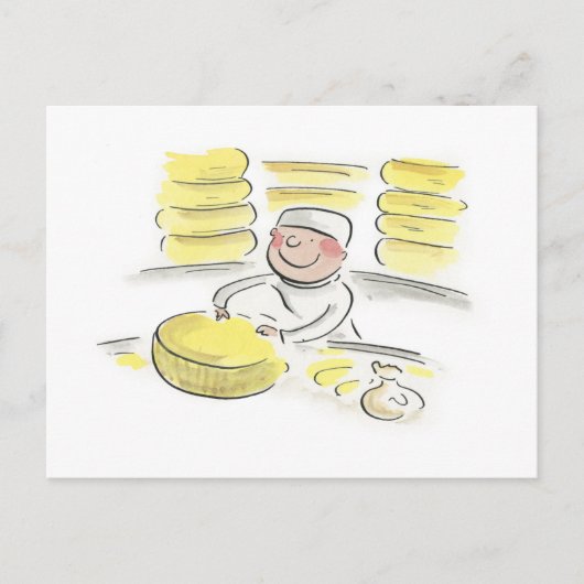 チーズ ポストカード (正面)