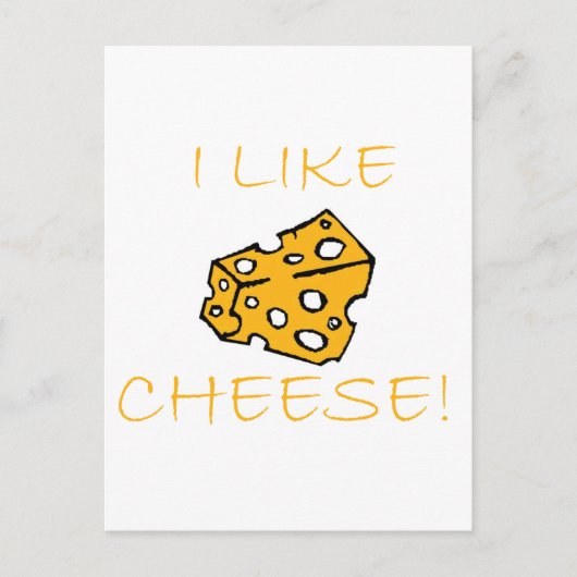 チーズ ポストカード (正面)
