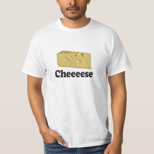 チーズ – 価値Tシャツ Tシャツ (正面)