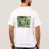 チーズ、赤いファシスト Tシャツ (裏面)
