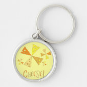チーズKeychain キーホルダー (正面)
