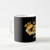 チーズMac&チーズギフトおもしろいアイディア コーヒーマグカップ (正面左)
