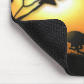 チータおよびガゼルのマウスパッド マウスパッド (コーナー)