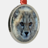 チータのクリスマスのオーナメント メタルオーナメント (右)
