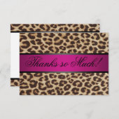 チータのサンキューカード サンキューカード (正面/裏面)