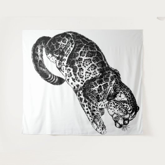 チータのタペストリー タペストリー (正面(横))