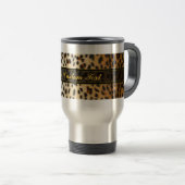 チータのヒョウののどのアニマルプリント トラベルマグ (正面右)