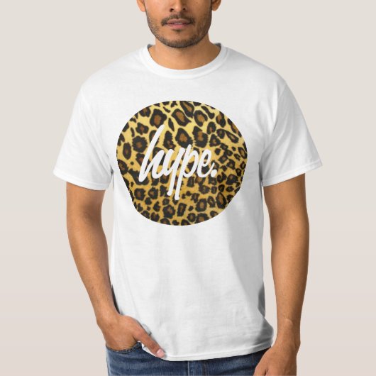 チータのプリントの誇大宣伝 Tシャツ (正面)