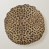 チータのプリント ラウンドクッション (裏面)