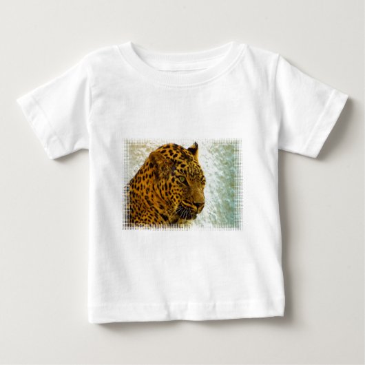 チータのベビーのTシャツ ベビーTシャツ (正面)