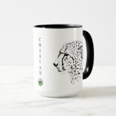 チータのマグ-アフリカシリーズ マグカップ (正面右)