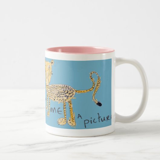 チータのマグ ツートーンマグカップ (右)