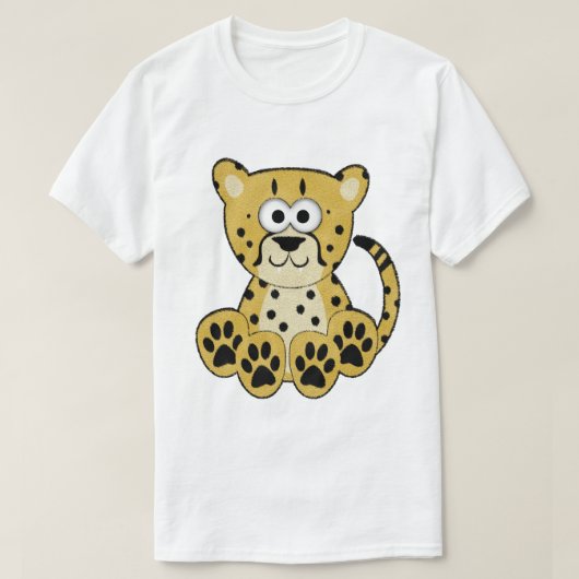 チータのワイシャツ Tシャツ (デザイン正面)