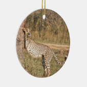 チータの伸張 セラミックオーナメント (右)