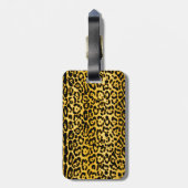 チータの平和天使の荷物のラベル ラゲッジタグ (裏面縦)