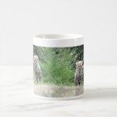 チータの幼いこども コーヒーマグカップ (中央)