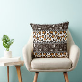 チータの皮パターンが付いているアフリカのプリント クッション (椅子)
