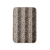 チータの皮パターンが付いているアフリカのプリント バスマット (正面縦)