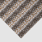 チータの皮パターンが付いているアフリカのプリント 薄葉紙 (詳細)