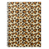 チータの皮パターン ノートブック (正面)